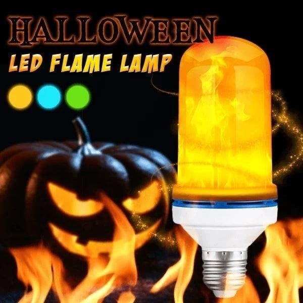 🔥LED Flame Light Bulb With Gravity Sensing Effect &