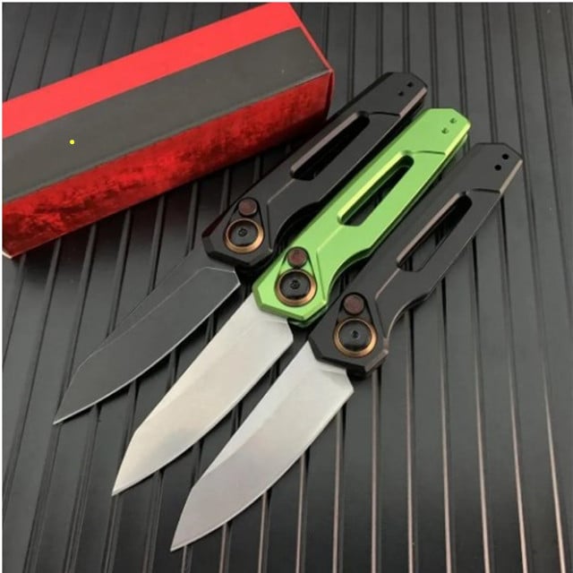 BUY 2 FREE SHIPPING😎KL 11 Automatic Knife Black Aluminum (2.75