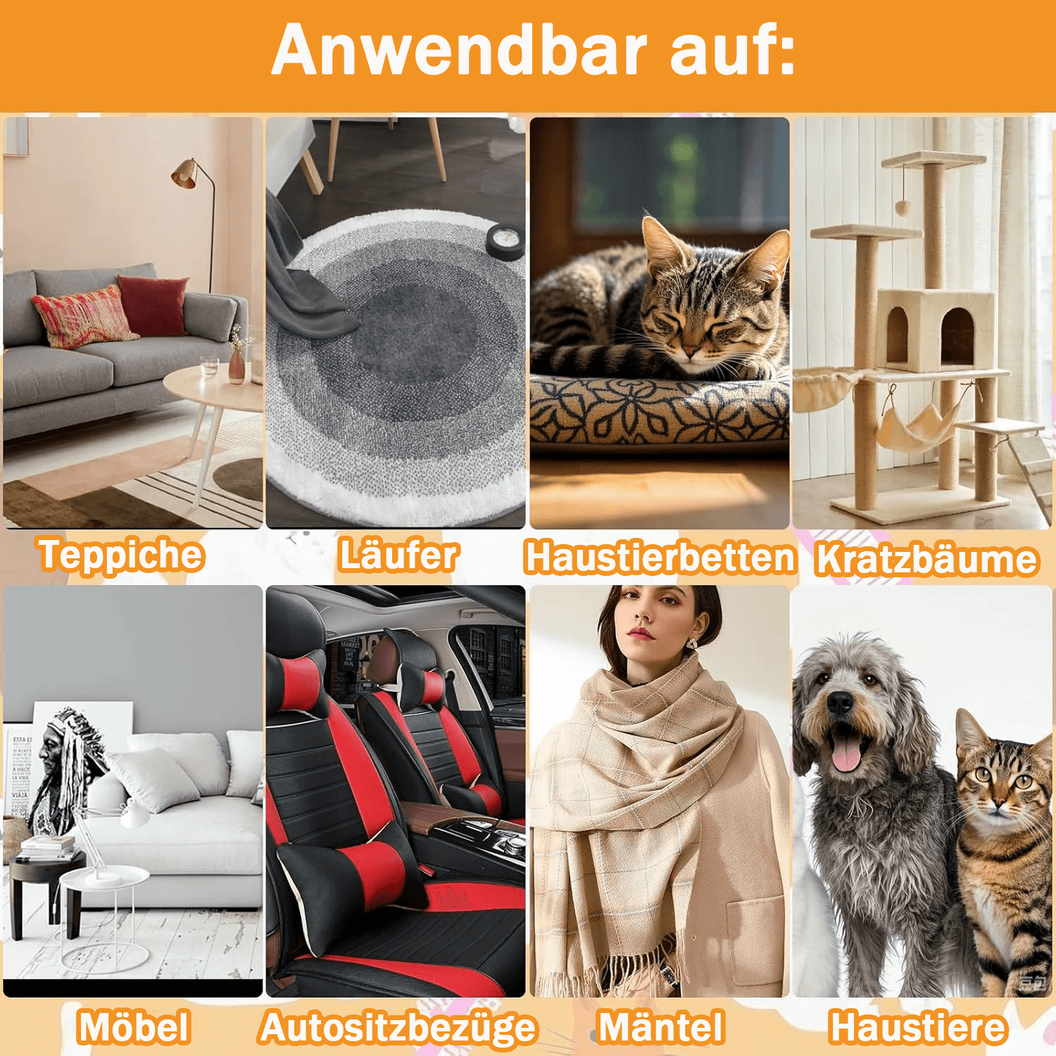 🔥Letzter Tag 49 % Rabatt🐾Tierhaar-Entferner-Handschuhe