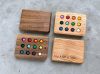 12 Mini ecopods in a wooden palette