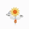 💕To My Daughter 👧 Sunflower Fidget Ring💕Buy 2 get Extra 10% OFF