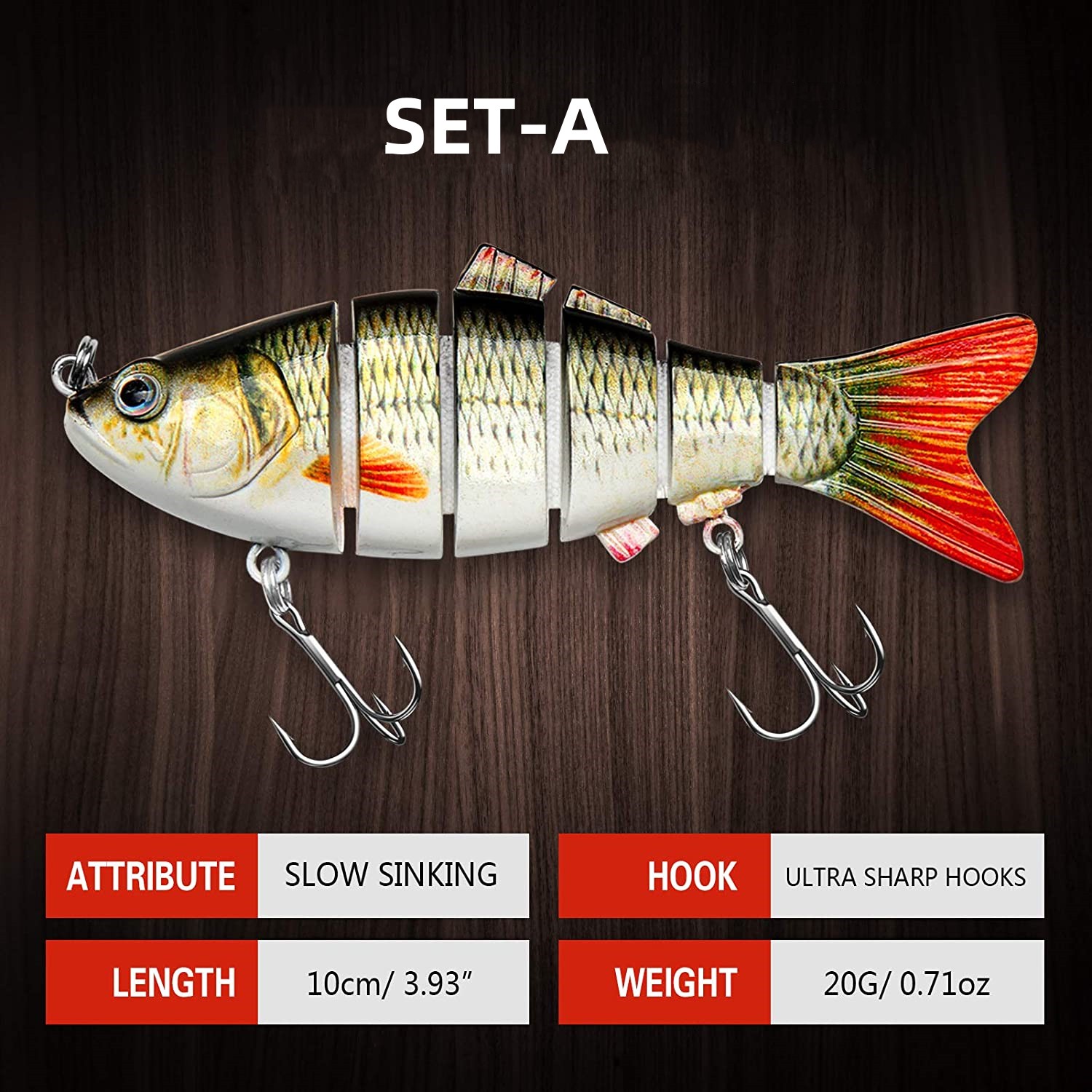 🔥Last Day Promotion 50%🐟-Weight System Fishing Lures, BUY 2 GET 1 FREE