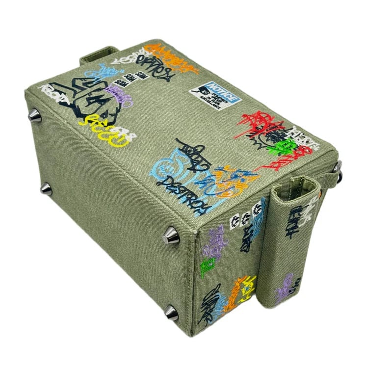 Embroidery Handicraft DUMPSTER BAG🎒