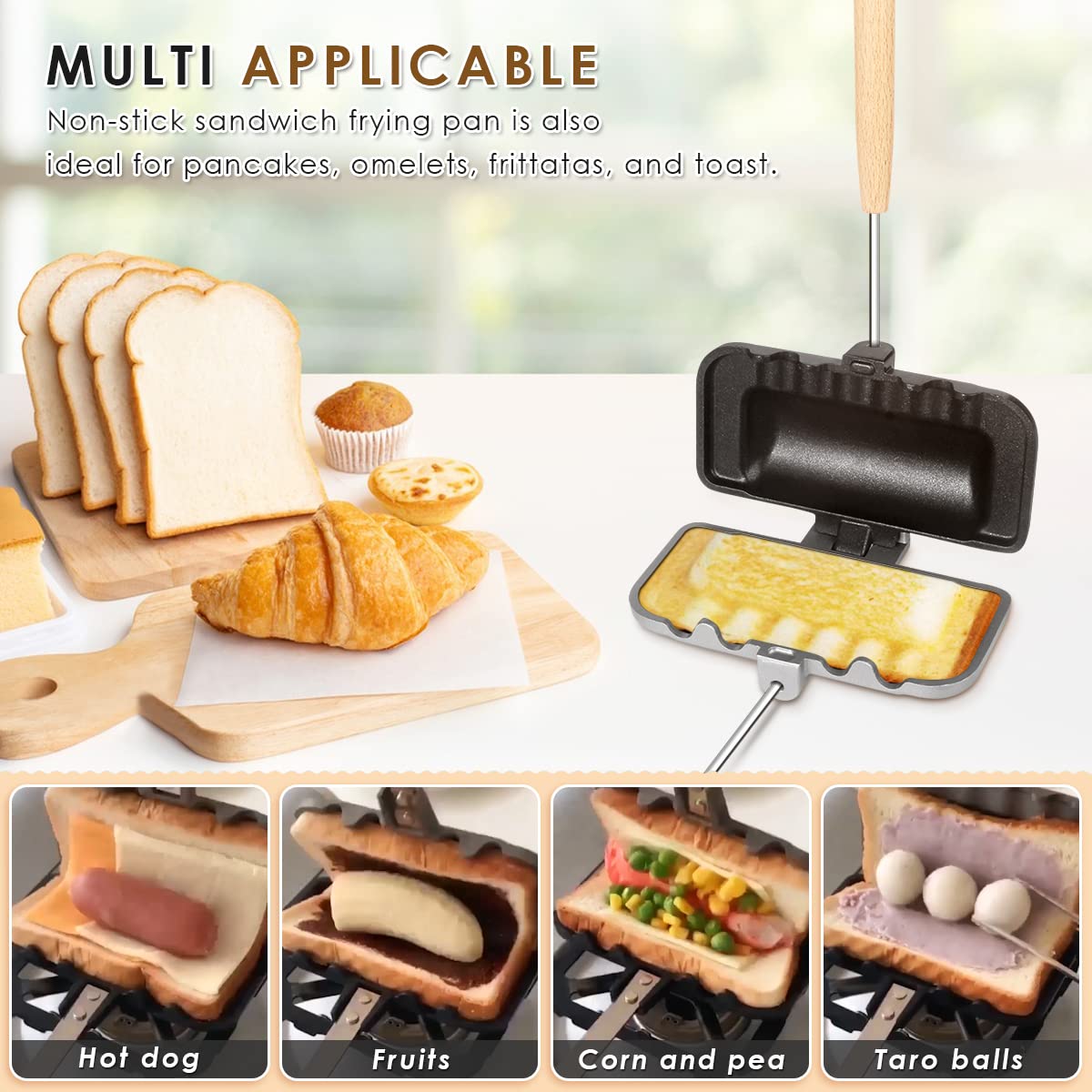 🔥Summer Hot Sale 50% OFF-Removable Sandwich Baking Tray (BUY 2 FREE SHIPPING)