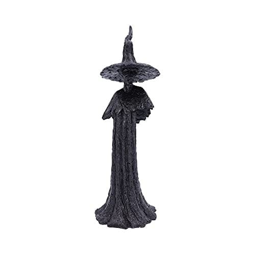 🎁TikTok Last Day Sale - 70% OFF🧙‍♀️💫Handmade Black Witch Statue: The Guardian of Your Home