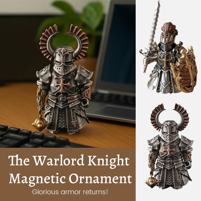 ⏰LAST DAY SALE 50% OFF💥2025 Removable Warlord Knight Magnetic Ornament