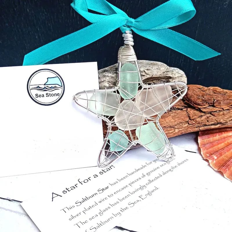 🎄Early Christmas Sale 49% OFF🔥 -- Sea Glass Star Gift