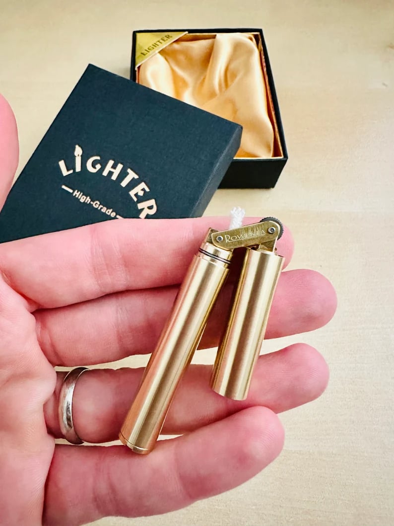 Portable Mini Vintage Kerosene Lighter