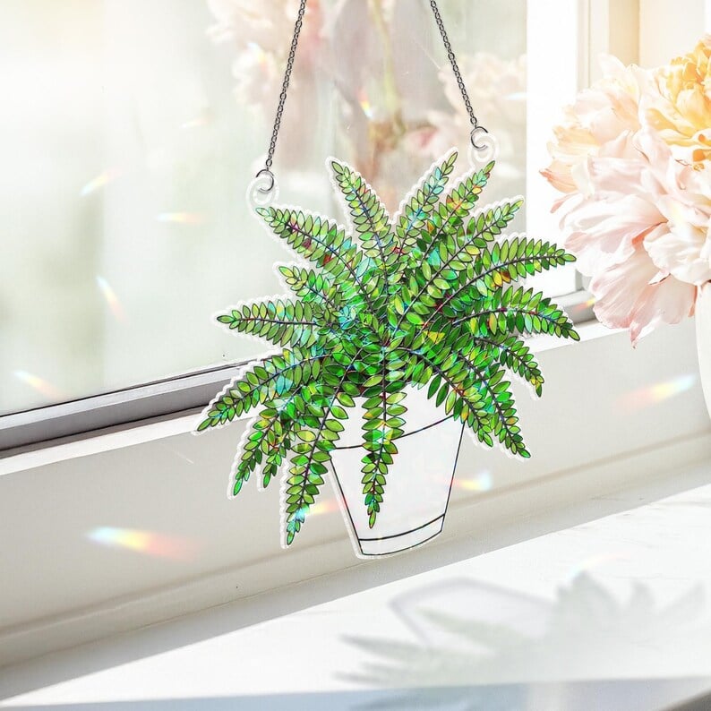 🍁Fall Harvest Sale: 60% OFF! String of Turtles Suncatcher: Greenery Window Decor