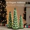🎁TikTok Last Day Sale - 70% OFF🎄Retro Hand-Painted Tabletop Christmas Trees with Timer