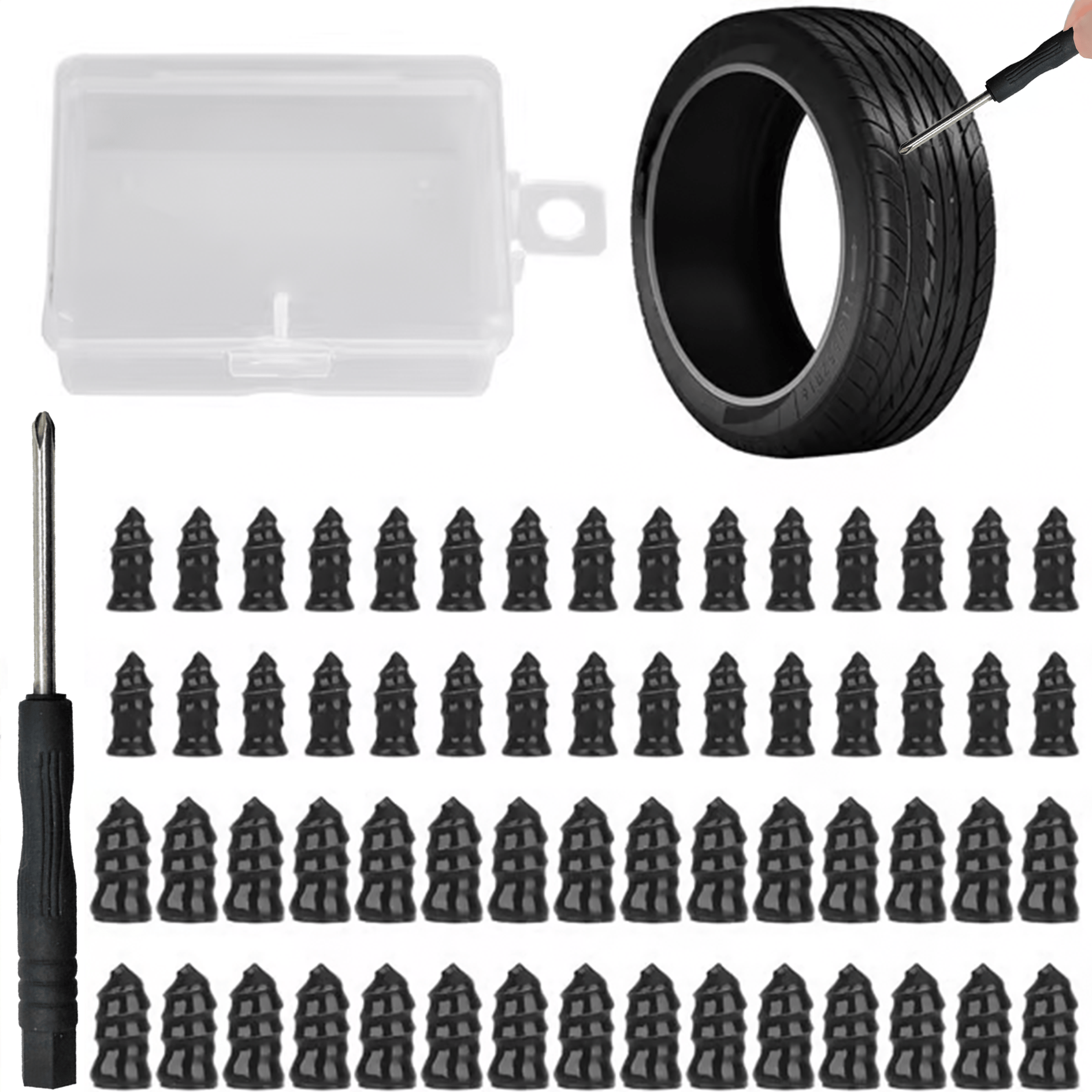 🔥Letzter Tag Verkauf 49% Rabatt🔩Reifenreparatur-Gumminägel-Set
