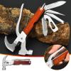 16 in 1 Multifunctional Axe Hammer Outdoor Emergency Safety Tool Saw Blade