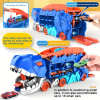 🚗 FREE SHIPPING🚗Transform Dinosaur Transport Devouring Truck With Foldable Sliding Track