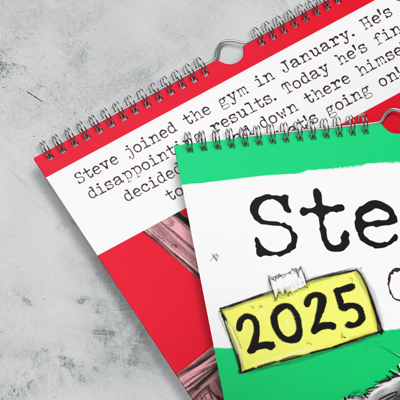 🎄Steve Wall Calendar✨