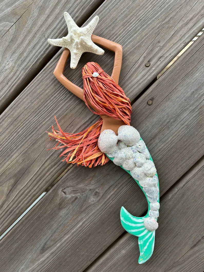 Mermaid tree topper