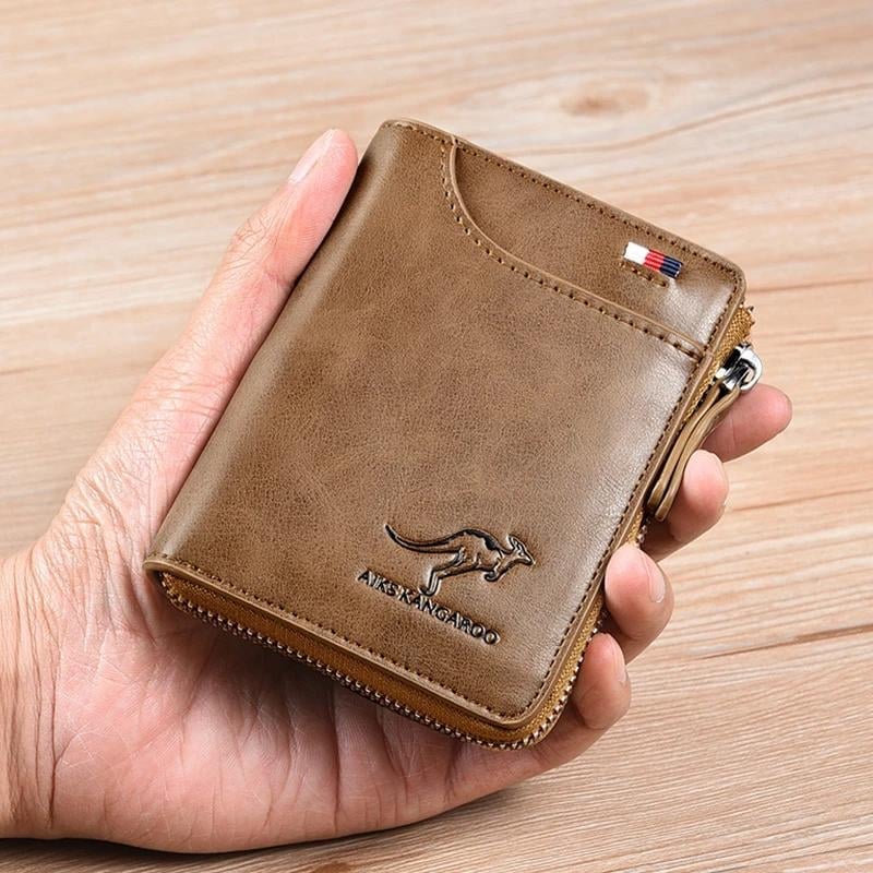 🔥HOT SALE-49% OFF🔥Men Wallet Zipper Purse ( RFID PROTECTED )💥