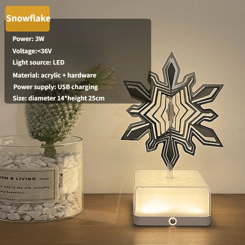 🔥Last Day Promotion - 70% OFF🎁Luxury Rotating Ornament Lamp