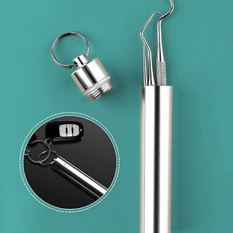 🔥Last Day Promotion 50% OFF🔥Stainless steel portable toothpick