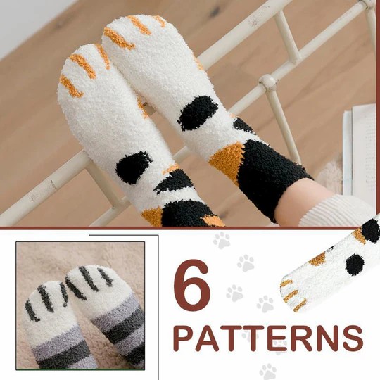 (🎅Christmas Sale - Save 49% OFF) Cat Claw Socks