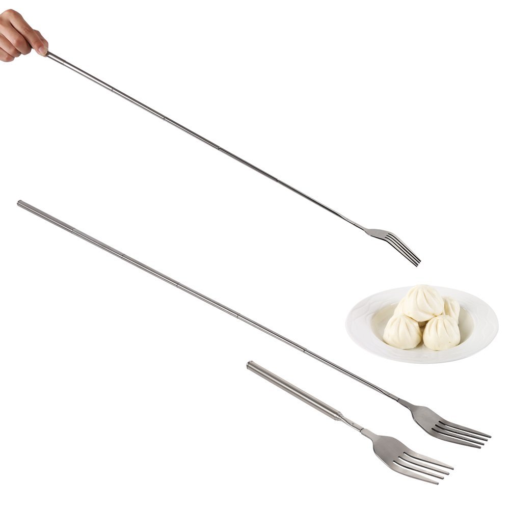 Last Day 70% OFF🔥Telescopic Stainless Steel Fork-Buy 2 Get 1 Free
