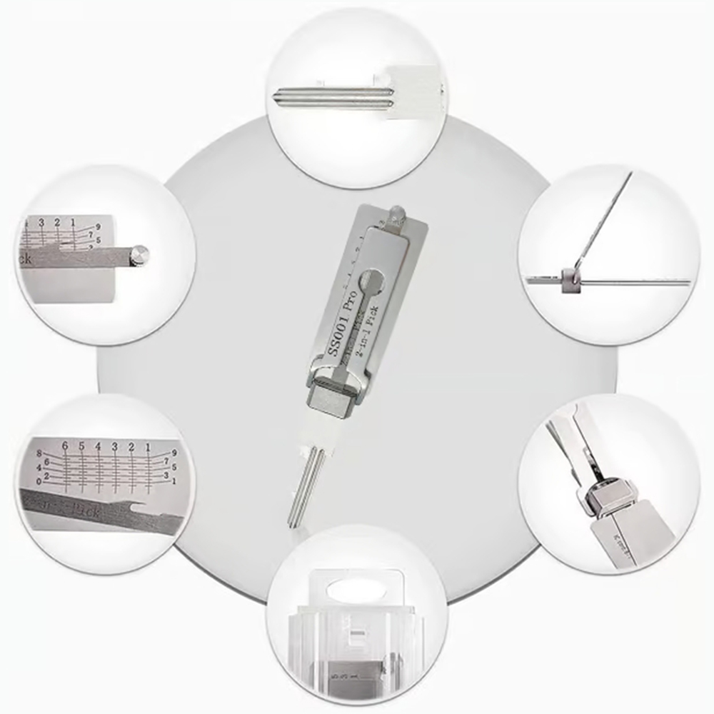 Stainless Steel Master Key Decoder