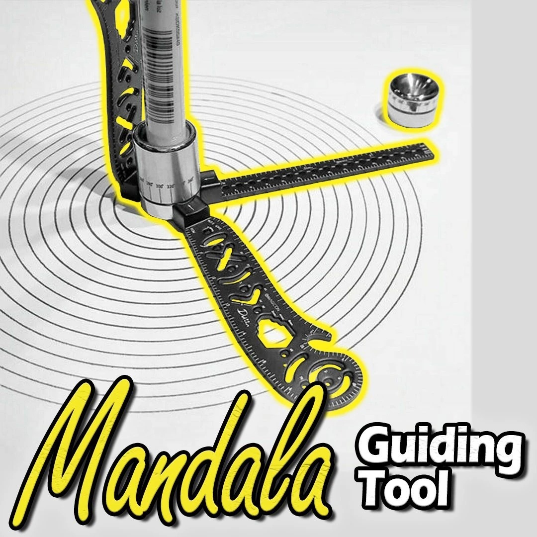 (2021 NEW YEAR PROMOTION-SAVE 50%OFF) Mandala Guiding Tool-Buy 2 Get Extra 10%OFF