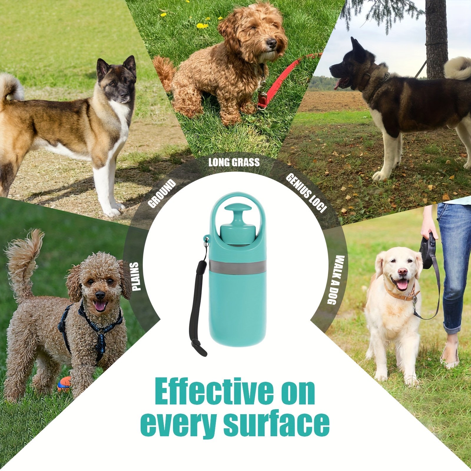 ⏰LAST DAY SALE 50% OFF - 🐾Portable Poop Scooper with Bags