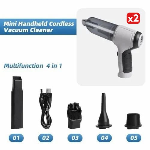 🔥Last Day Promotion 48% OFF - Wireless Handheld Car Vacuum Cleaner