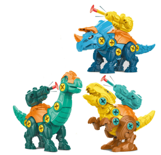 (🔥HOT SALE - 49% OFF) DIY Dinosaur Toy Construction Set, Buy 3 Get Extra 15% OFF & Free Shipping