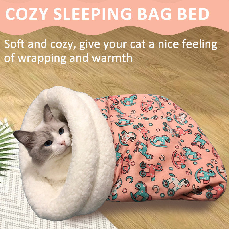 The best gift for fur kids🎁Cute Cat Sleeping Bag with Tail