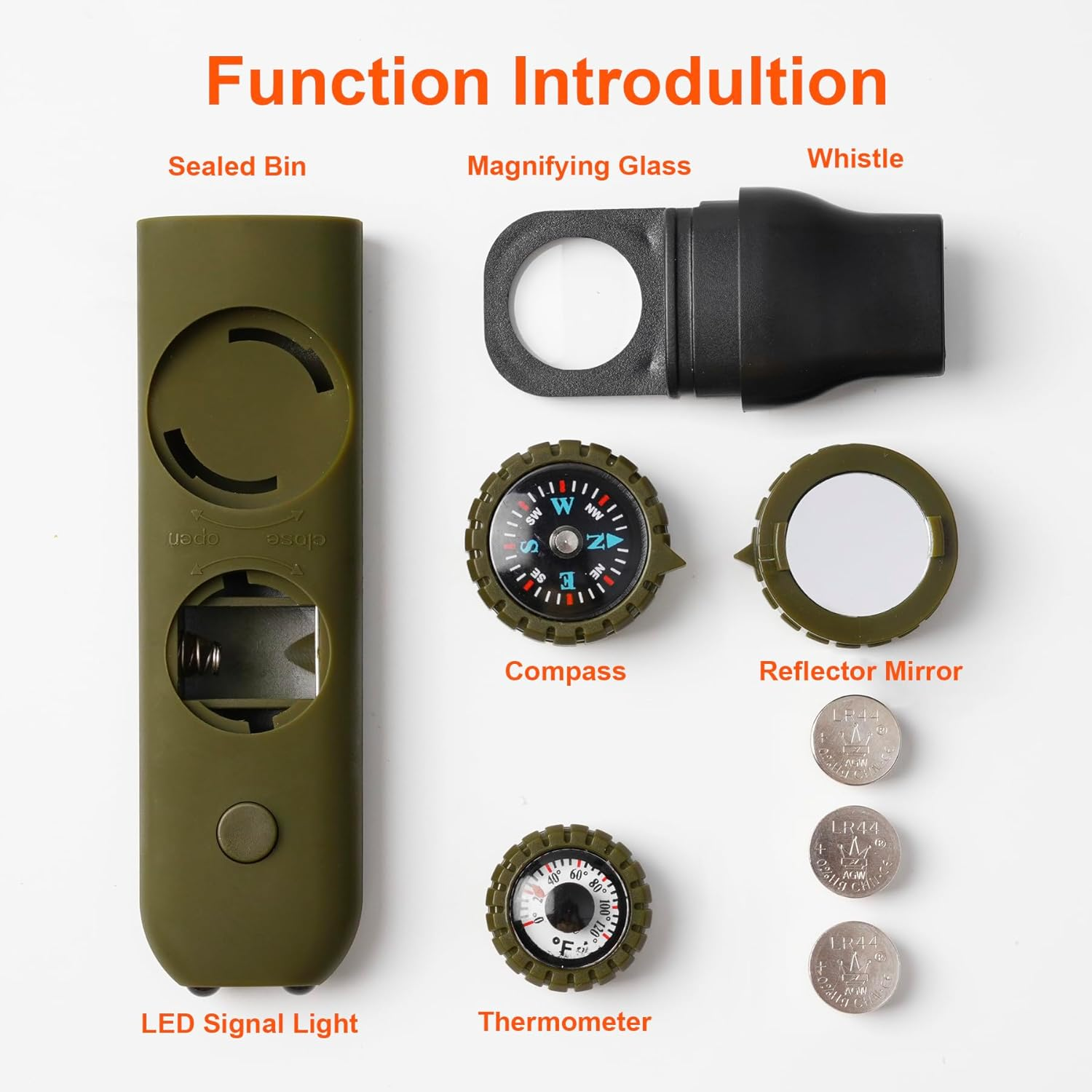 🔥Last Day Promotion 70% OFF🔥Emergency Survival Function Whistle