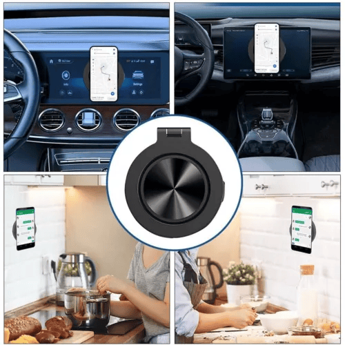 (🌲EARLY CHRISTMAS SALE - 49% OFF) 360° Rotate Phone Holder Magnetic Vacuum Adsorption Car Strong Suction Cup Mount