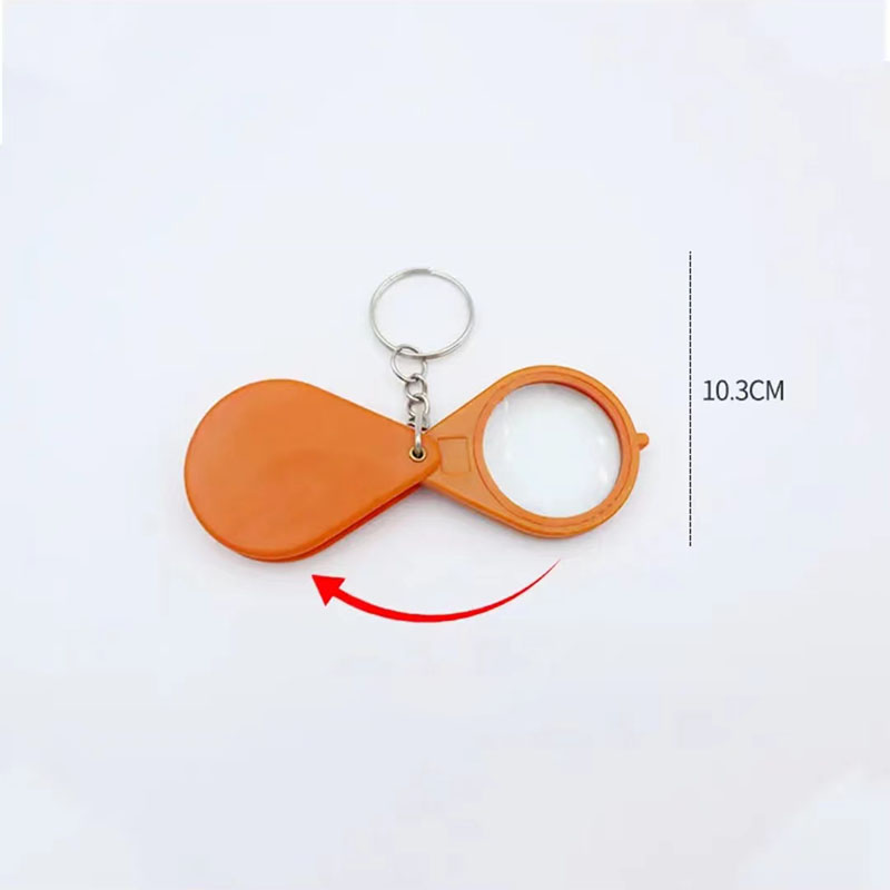 (🔥2023 NEW YEAR SALE-49% OFF) Mini Keychain Magnifying Glass - Buy 5 Get 5 Free & Free Shipping