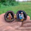 Miniature Handmade Nativity Scene in A Nutshell - Best Christmas Gifts