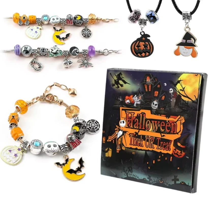 🎁TikTok Last Day Sale - 70% OFF🔥Halloween Treasures Charm Bracelet🎃 (Limited Edition.)