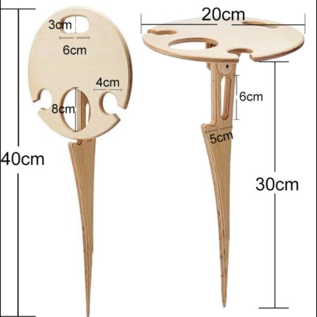 Father's Day Promotion 50% OFF - Outdoor Portable Wine Table-Buy 2 Free Shipping