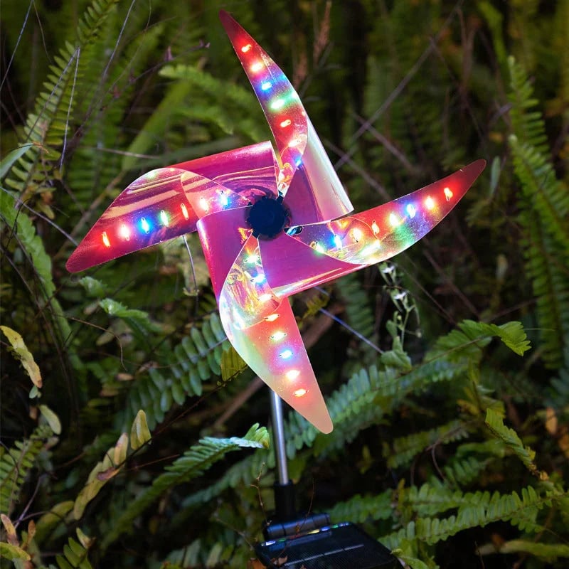 Limited Time Offer - Waterproof Solar Garden Windmill Light