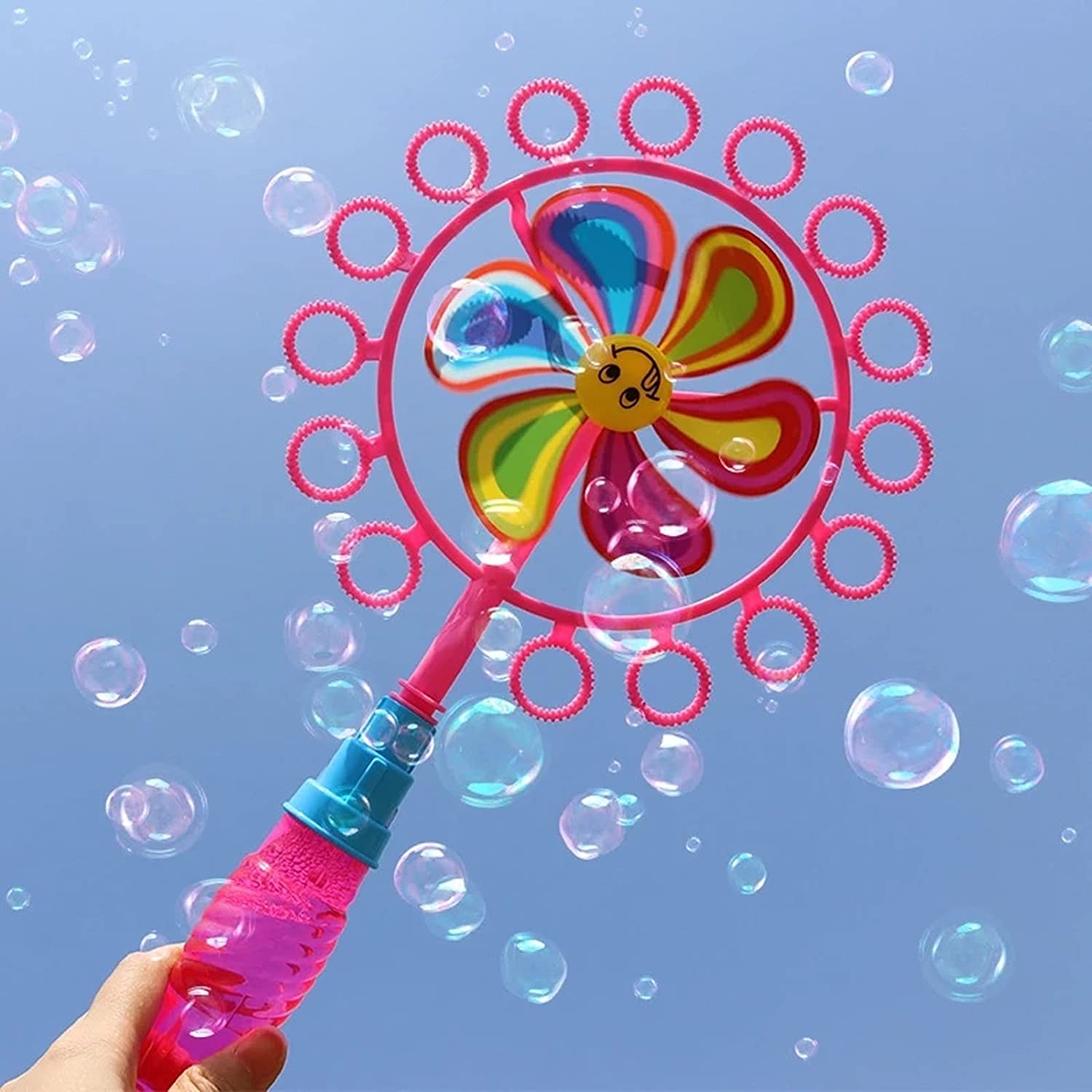 (🔥Hot Summer Sale -48% OFF)Windmill Bubble Wand(Buy 2 Get Extra 10% OFF）