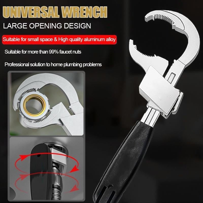 (🔥Last Day Promotion-48%OFF)Universal Adjustable Double-ended Wrench(Buy 2 Free shipping)