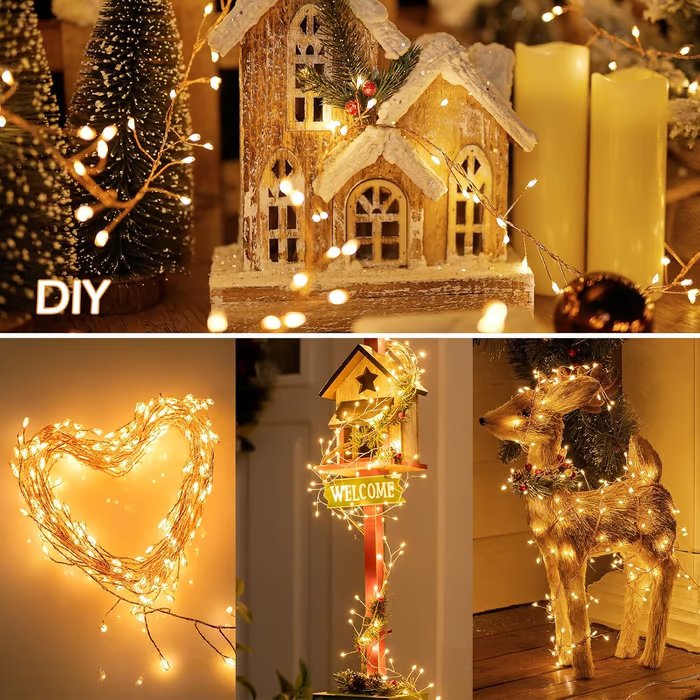 🎅Christmas Hot Sale 49% OFF✨Christmas Wonderland Starry Fairy Lights