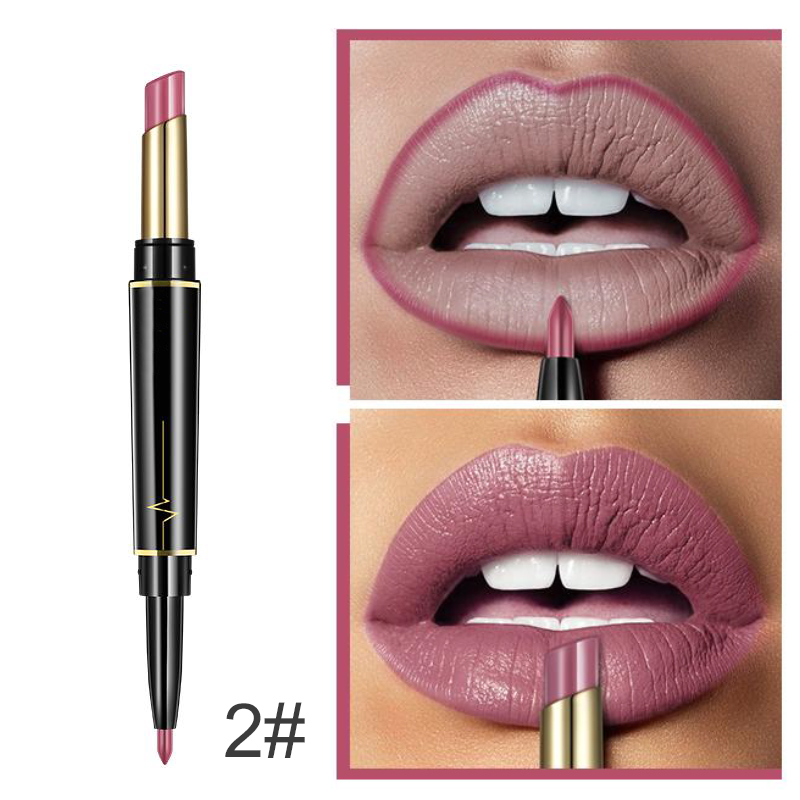 (🎄2022 Christmas Hot Sale- 49% OFF)16 Color Lipstick + Lip liner Combo - Lips Go Full and Defined🎁Buy 4 Get Extra 25% OFF