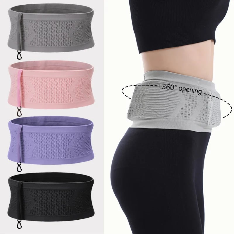 （🔥Summer Sale）Multifunctional Knit Breathable Concealed Waist Bag -- Buy 1 Get 1 Free