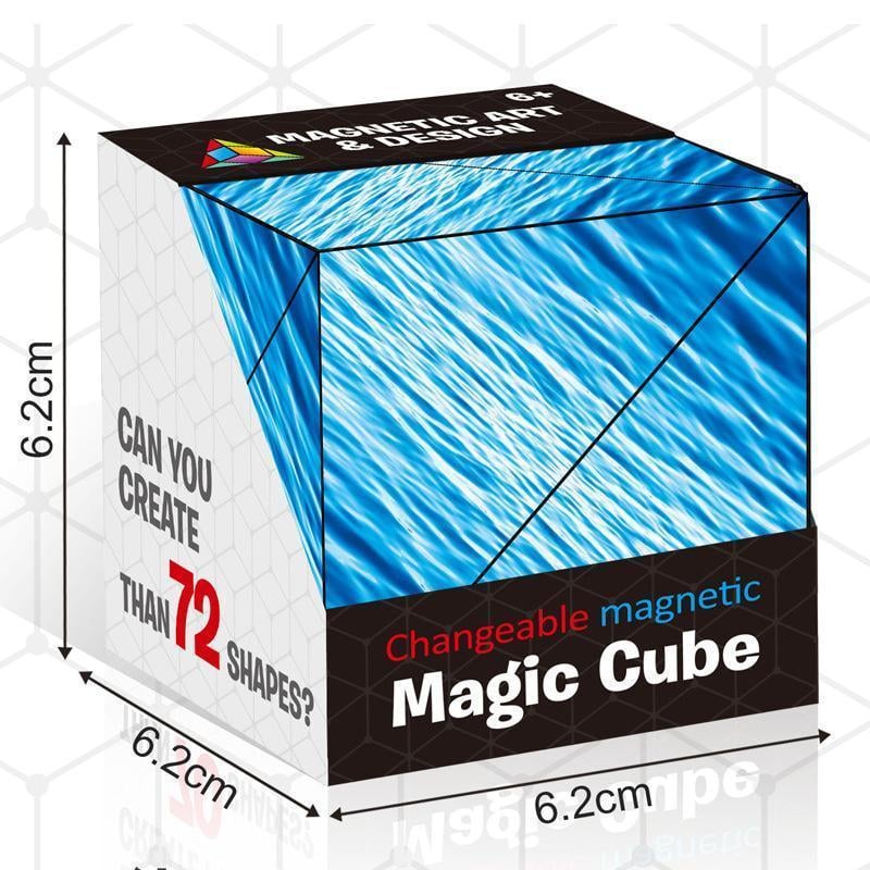 🔥 NEW YEAR 2024 SALE 50% 🎁Changeable Magnetic Magic Cube