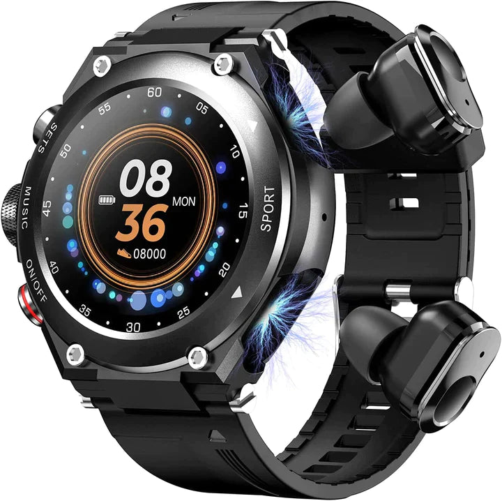 🔥Last Day Promotion 60% OFF🔥Stormtech™ - All-in-One Smart Watch With Bluetooth Earbuds