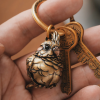 Handmade Bronze Cockatiel Bell