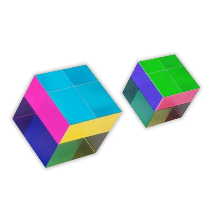 (Halloween Promotion - 50% OFF) CMY Optic Prism Cube- Buy 2 Get Extra 20% OFF Only Today