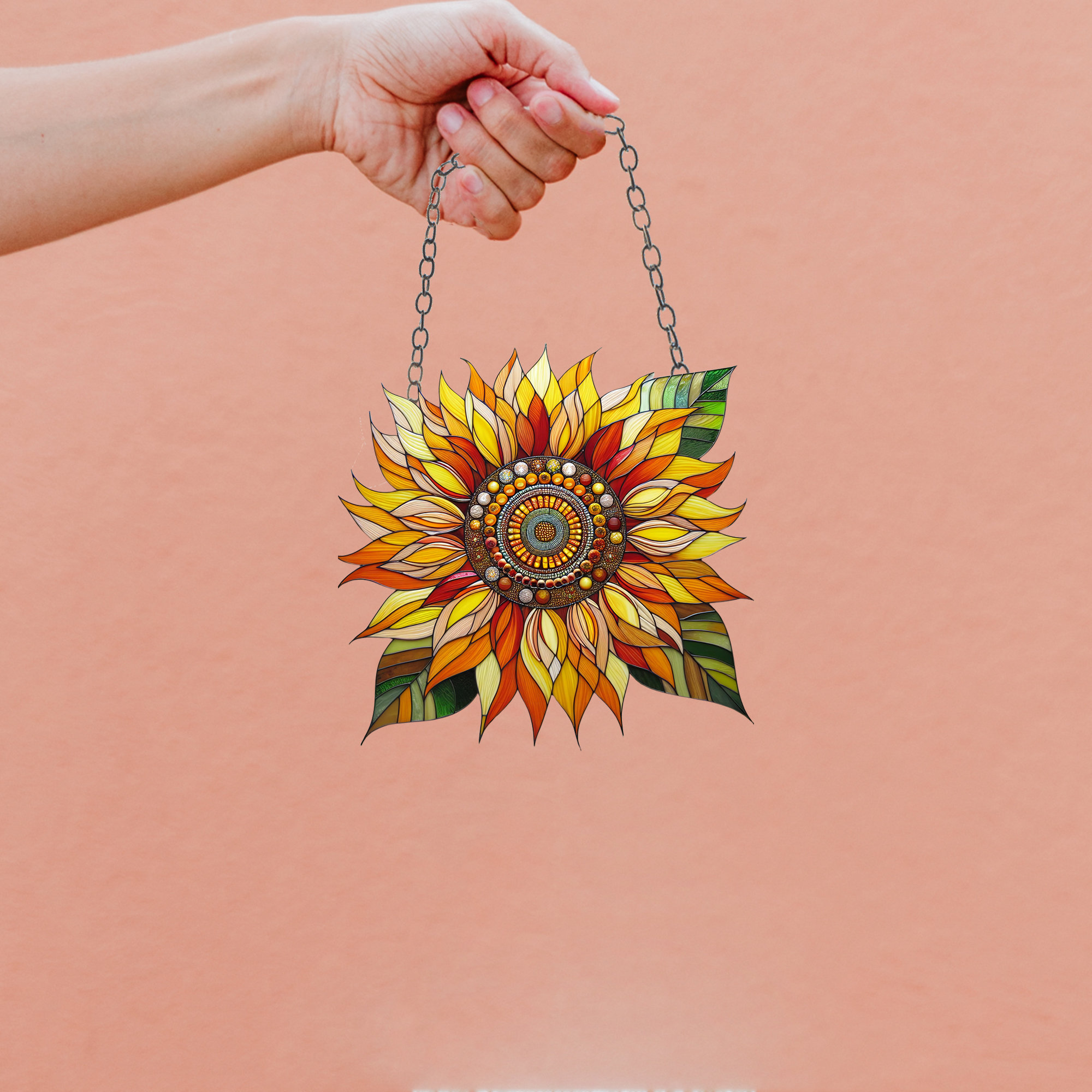 🔥Last Day 50% OFF🌈Sunflower Acrylic Window Hanging