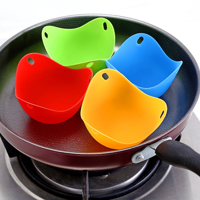 (🔥Last Day Promo - 70% OFF🔥) Easy Silicone Egg Poacher, Buy 3 Get 3 Free