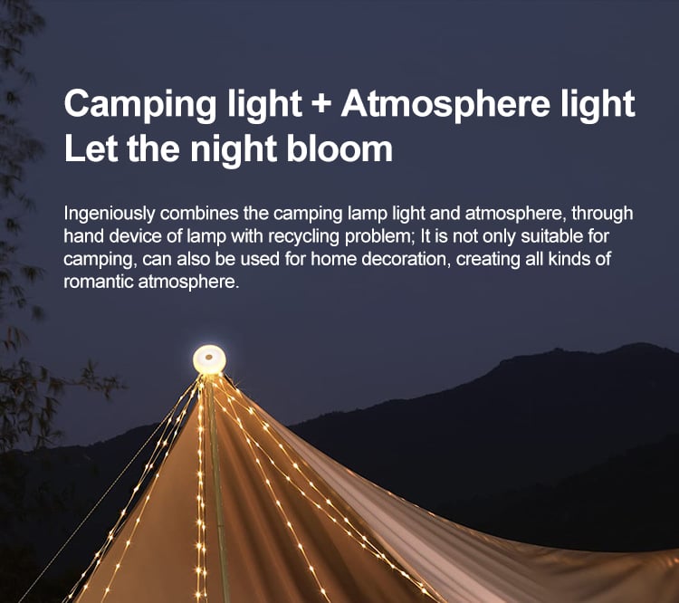 🔥2023 Hot Sell 50% OFF🔥Nato multifunctional portable camping light