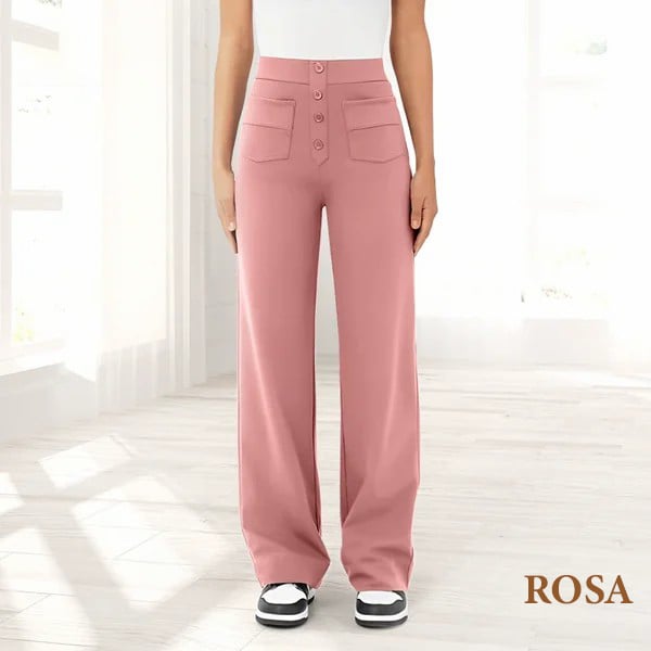 🔥Heißer Verkauf - 50% Rabatt🔥Lässige Stretch-Hose mit hoher Taille für Frauen